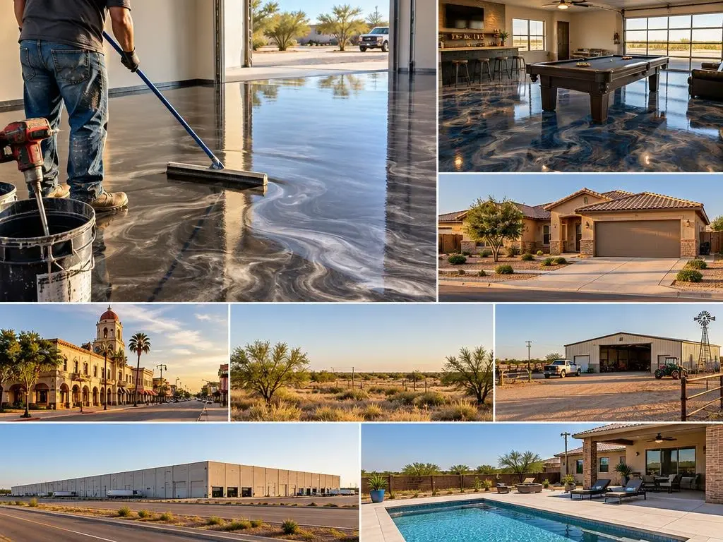 Metallic Epoxy Floors in Laredo, TX