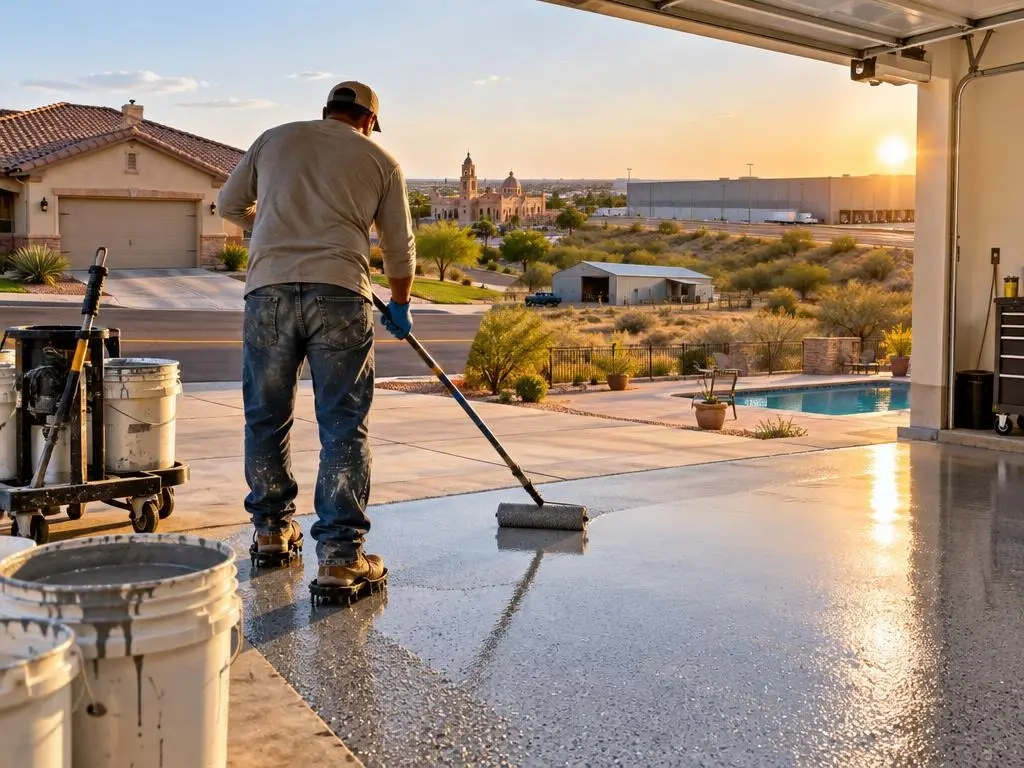 Polyaspartic Floor Coating in Laredo, TX