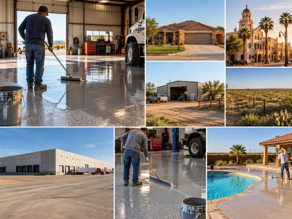 Warehouse & Shop Floor Epoxy in Laredo, TX